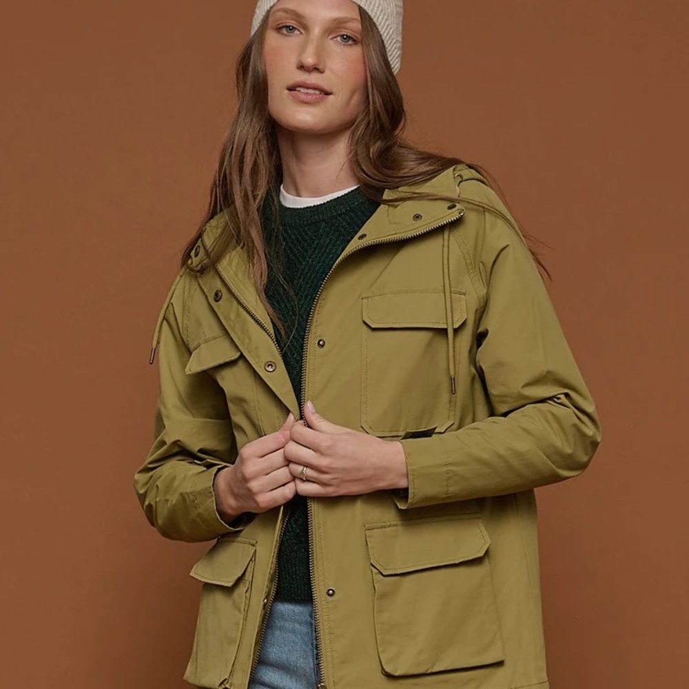 Tradlands Berkeley Anorak Water-Resistant Hooded Jacket